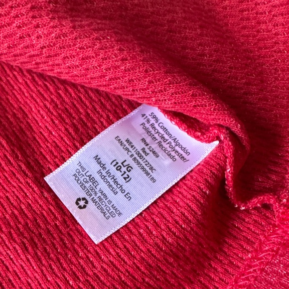 Wonderkids Red Long Sleeve Tee - Picture 4 of 4